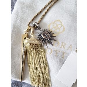 Kendra Scott Sun & Tassel Necklace
